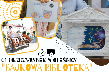 Bajkowe atrakcje na DZIEŃ DZIECKA od Oleśnickiej Biblioteki Publicznej im. M.Reja
